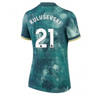 Fotbalové Dres Tottenham Hotspur Dejan Kulusevski #21 Dámské Alternativní 2024-25 Krátký Rukáv